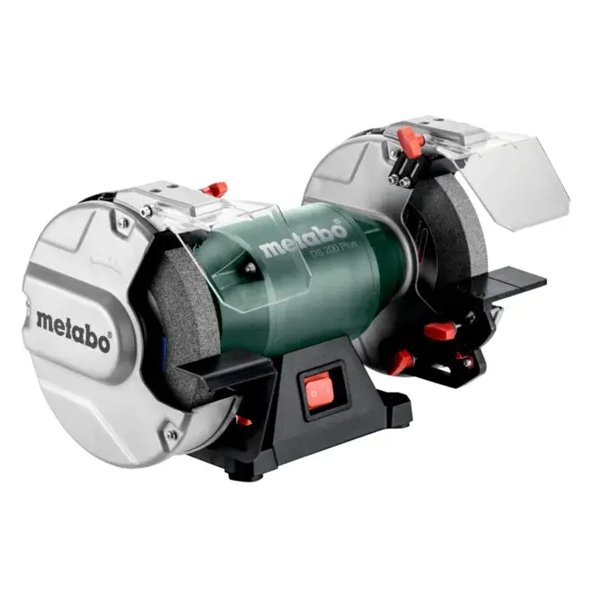 Metabo Pe 15-20 Rt Bench Grinder – 7", 13.5 Amp, 300–1900 Rpm, Rat-Tail Handle 1