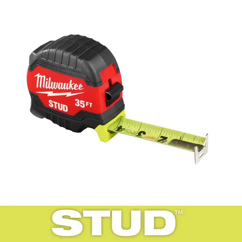 Milwaukee 35-Foot Stud Finder Tape Measure – Heavy-Duty Blade With Lock 1