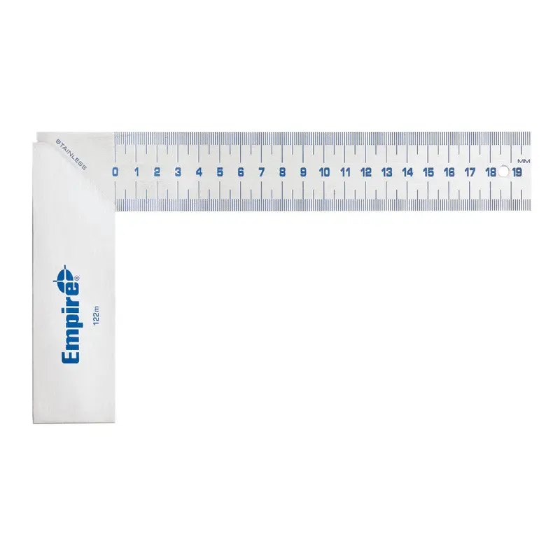Milwaukee True Blue Stainless Steel Try Square – 20 Cm (8") Precision Layout Tool 1
