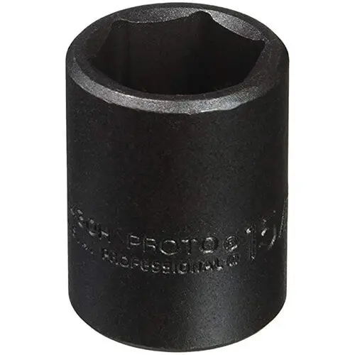 Proto 1/2" Drive 6-Point Impact Socket – 15/16" Size 1